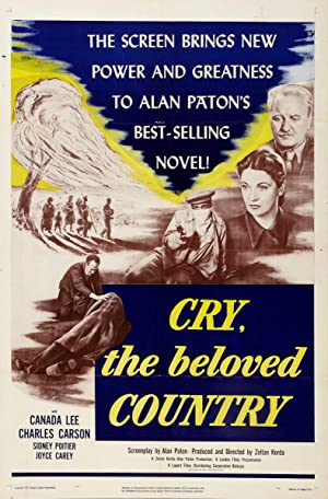 Cry the Beloved Country (1951) starring Canada Lee on DVD on DVD